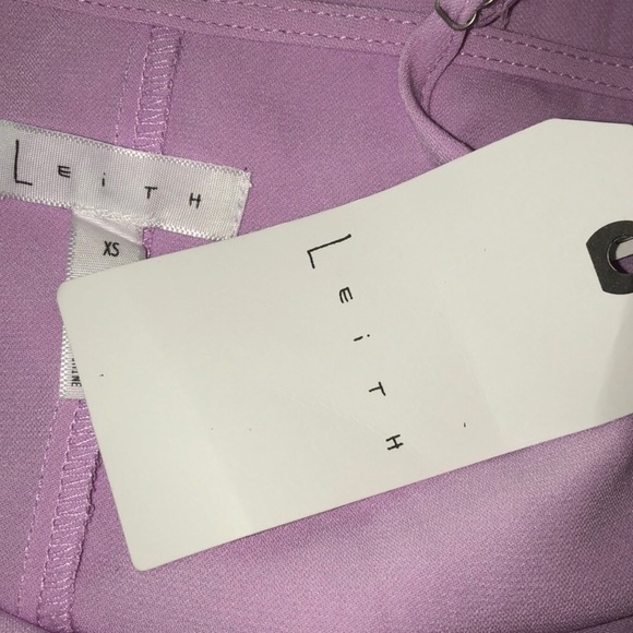 💜LEITH💜NWT LAVENDER FAUX WRAP CAMISOLE💜 - Picture 6 of 8